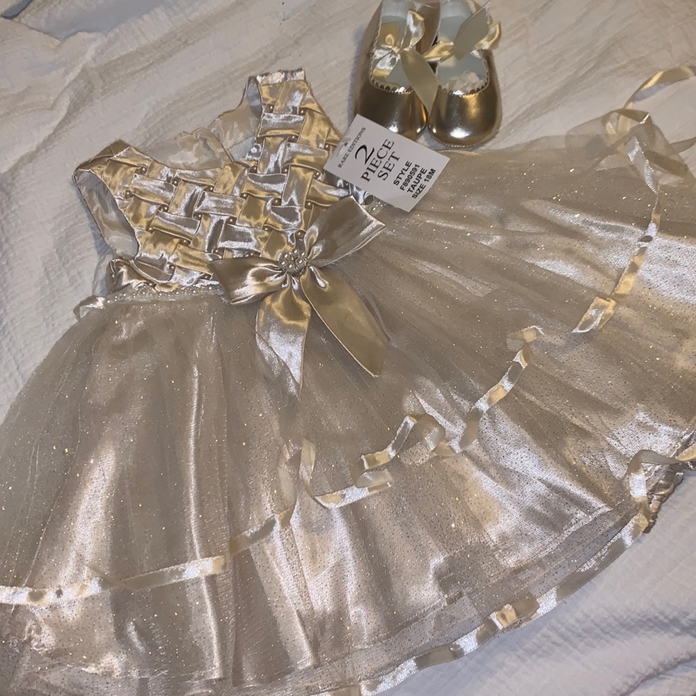 Girl Sparkly Formal Dress